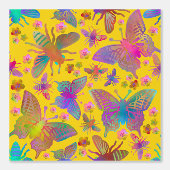 Bumbling Butterflies in de zomer Behang (Voorkant)