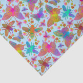 Bumbling Butterflies in Fresh Air DC Tissuepapier (Detail)