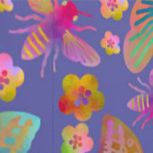 Bumbling Butterflies in Stormy Skies Behang (Zoom)