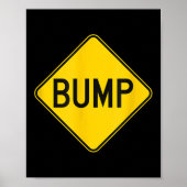 Bump Ahead Mother To Be Cute New Moms Women Poster (Voorkant)