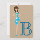 Bump Baby Boy Shower Invitations (Dos)