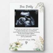 Bump gedicht voor papa eucalyptus bladeren fotoplaat (voorkant)