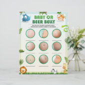 Bump of beer Belly [dierthema] Briefhoofd (Staand voorkant)