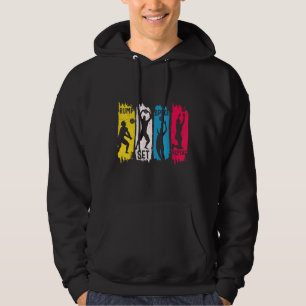 Bump Set Spike Herhaling Volleyball Hoodie