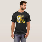 Bump Set Spike Herhaling Volleyball T-shirt (Voorkant volledig)