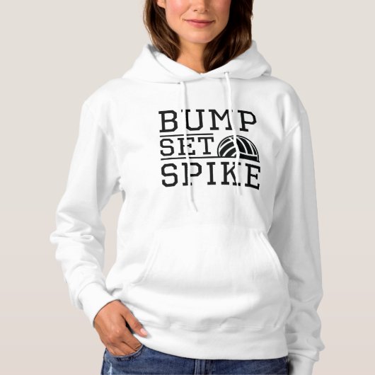 Bump Set Spike Hoodie (Voorkant)