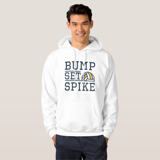 Bump Set Spike Hoodie (Voorkant volledig)