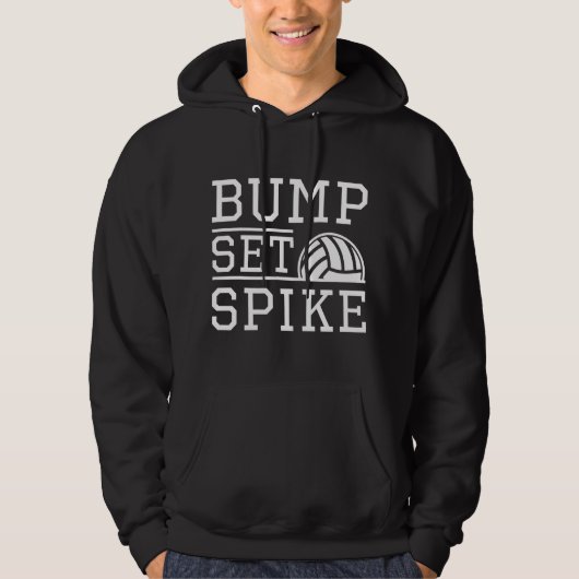 Bump Set Spike Hoodie (Voorkant)