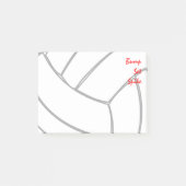Bump Set Spike Player Volleyball Cells Post-it® Notes (Voorkant)