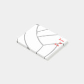 Bump Set Spike Player Volleyball Cells Post-it® Notes (Schuin)