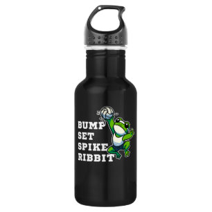 Bump, Set, Spike, Ribbit Waterfles