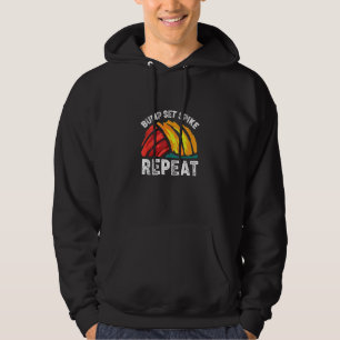 Bump Set Spike Volleybal T Shirten Volleybal Liefd Hoodie