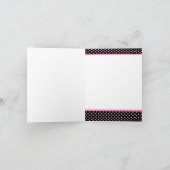 Bump Stick Maman Carte de note personnalisée (Intérieur)