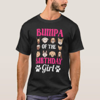 Bumpa of the Birthday Girl Dog Paw Bday Party Cele