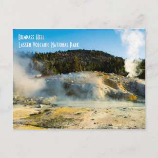 Bumpass Hell - Lassen Volcanic National Park Briefkaart
