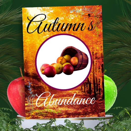 "Bumper Apple Harvest Bedankt"