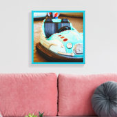 Bumper auto pretpark canvas (Insitu (Woonkamer))