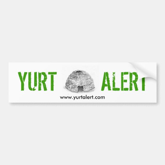 Bumper Bumpersticker (Voorkant)