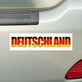 bumper bumpersticker (Op auto)