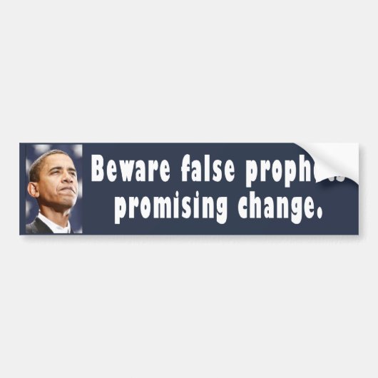 BUMPER obama 01 Bumpersticker (Voorkant)