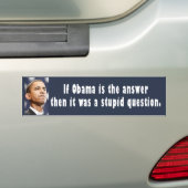 BUMPER obama 02 Bumpersticker (Op auto)