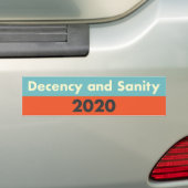 Bumper Sticker 2020 (En voiture)