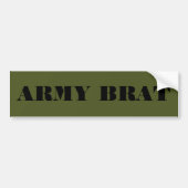 Bumper Sticker Armée Brat (Devant)