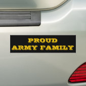 Bumper Sticker Armée Fière (En voiture)