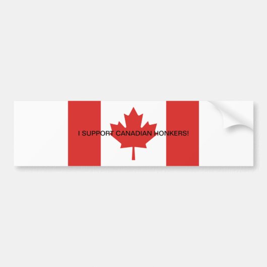 Bumper sticker Canada (Devant)