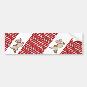 Bumper Sticker Chien de Chien de Chien Coureur