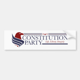 Bumper Sticker, Constitution Party Bumpersticker