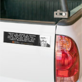 Bumper Sticker de St Kolbe "Love Mary" (Sur camion)