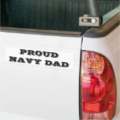 Bumper Sticker Fier Navy Papa (Sur camion)