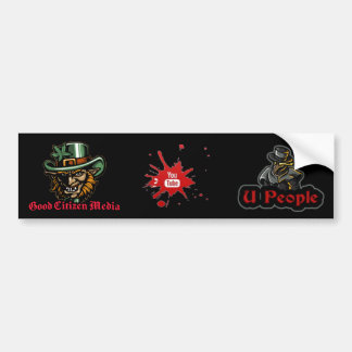 Bumper sticker GCM U mensen