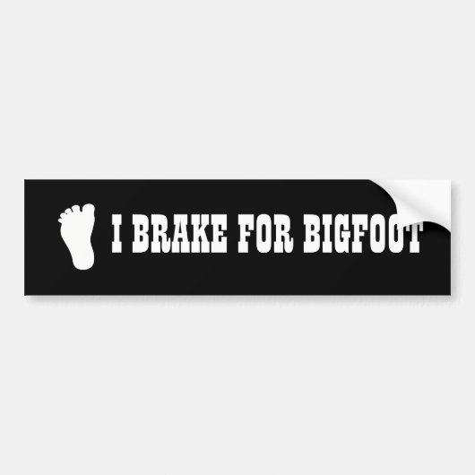 Bumper Sticker I Braquage pour Bigfoot 2 (Devant)