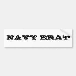 Bumper Sticker Marine Brat