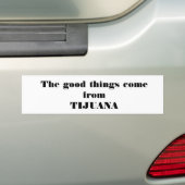Bumper Sticker Sjabloon (Op auto)