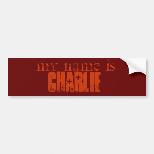 Bumper Sticker Sjabloon (Voorkant)