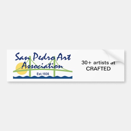 Bumper Sticker - SPAA Logo 30 plus artistes (Devant)