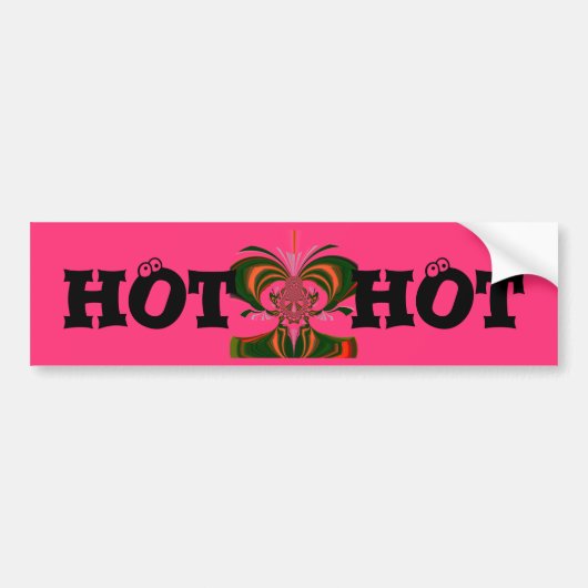Bumper Sticker Template Car Bumper Sticker (Devant)