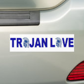 Bumper Sticker Trojan Love (En voiture)