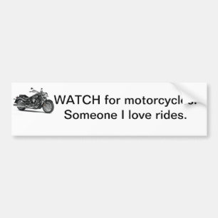 bumper voor motorfietsen bumpersticker