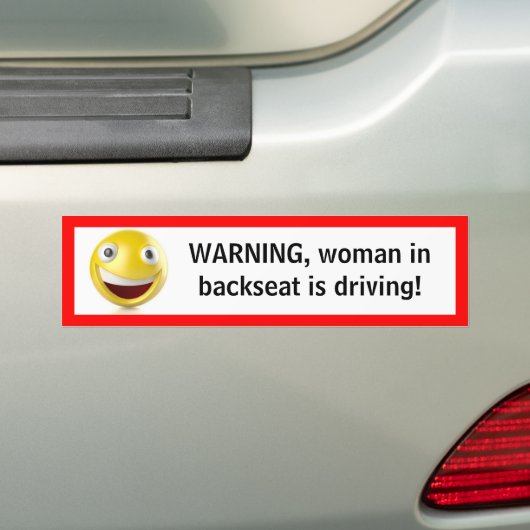 bumper voor rugleuning bumpersticker (Op auto)