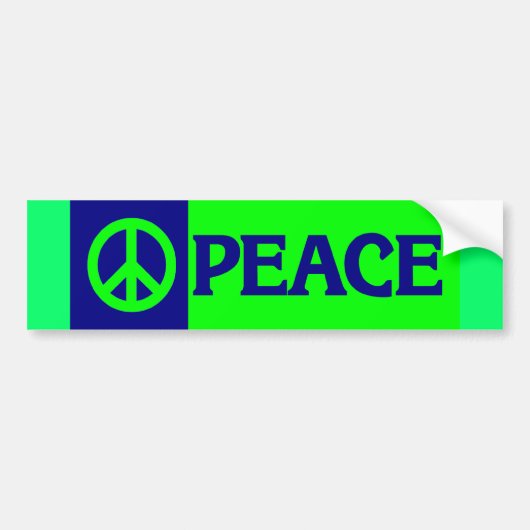 BUMPER vrede3 Bumpersticker (Voorkant)