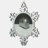 bumpercamper tin sneeuwvlok ornament (Rechts)