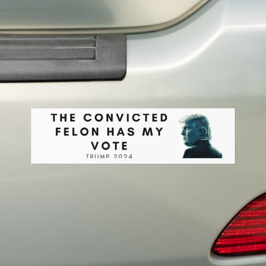 Bumpersticker (Op auto)