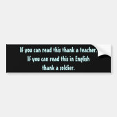 Bumpersticker (Voorkant)