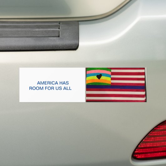 Bumpersticker (Op auto)