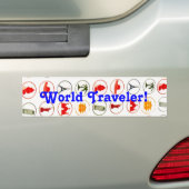 Bumpersticker (Op auto)