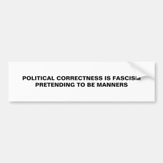 Bumpersticker (Voorkant)